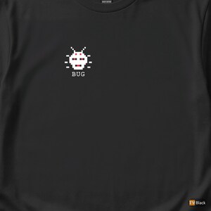 バグ再現スペシャリスト／QAテスター／ソフトウェア開発者／レトロテックTシャツ