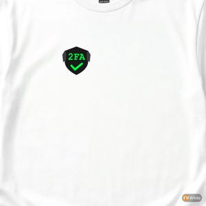 Two Factor Hero / Cybersecurity T-Shirt / Developer MFA / Hacker Minimal Logo Tee