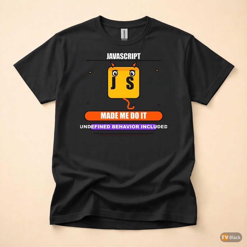 Camiseta "JavaScript Me Obrigou a Fazer Isso" / Desenvolvedor Web / Programador imagem 1