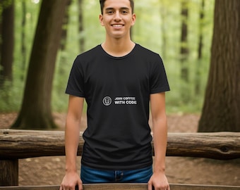 Join Coffee With Code / Programmer Shirt / Developer Tee / Coder Gift / Software Engineer