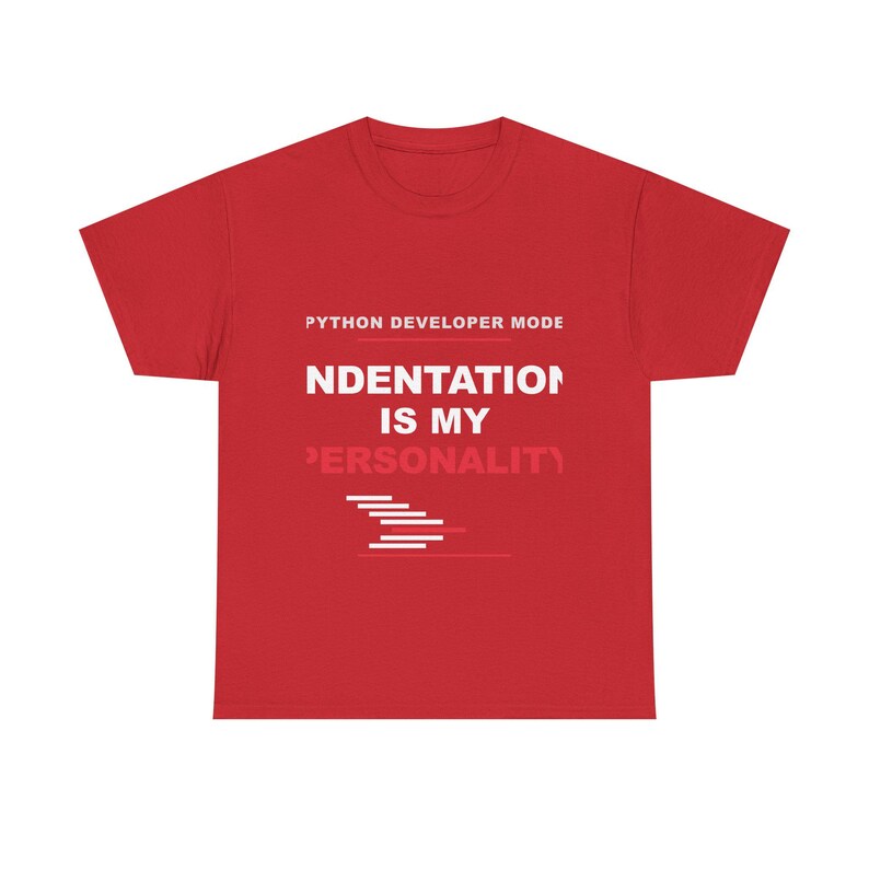 Python Developer Fashion / Bold Typography / Programmer T-Shirt / Coder Tee image 12