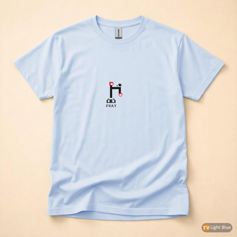 Commit Push Pray / Developer Git / Funny Programmer Tee / Retro Tech Humor image 9