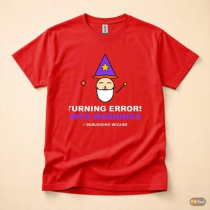 Debugging Wizard / Programmer T-Shirt / Coder Gift / Software Developer Tee image 5
