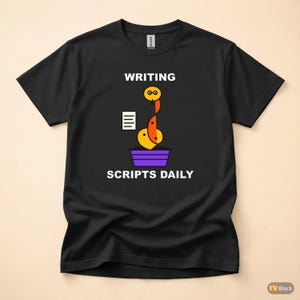 Python Developer / Snake Charmer Coder / Programming T-Shirt image 3
