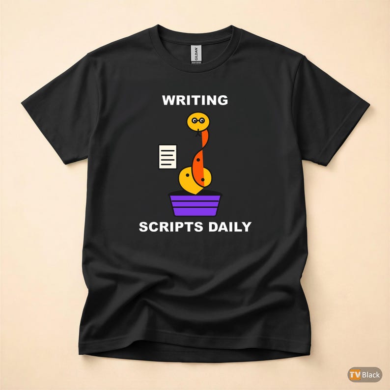 Python Developer / Snake Charmer Coder / Programming T-Shirt image 3