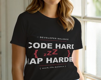 Programmierer-T-Shirt / Entwickler-Coding-Shirt