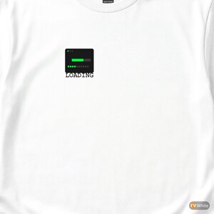 Programmer Loading / Minimal Hacker Logo / Developer T-Shirt / Coder Apparel