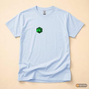 JavaScript Made Me Do It / Web Developer / Hacker Coder T-Shirt afbeelding 9
