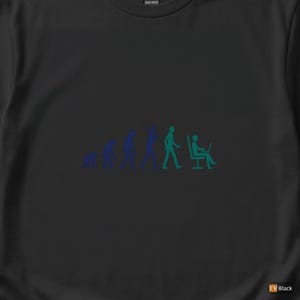 Camiseta para desarrolladores, programadores y técnicos en evolución. imagen 2