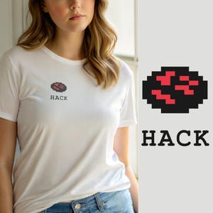Hackea el planeta / Hacker retro / Desarrollador de ciberseguridad / Camiseta de programación