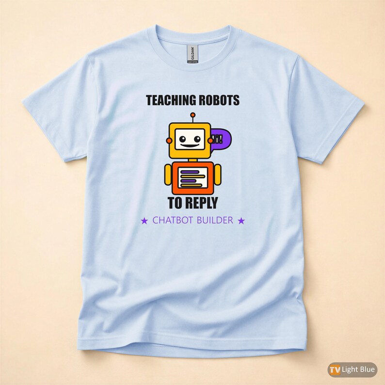 Chatbot Builder / AI Developer / Programmer T-Shirt / Funny Coder Gift image 9