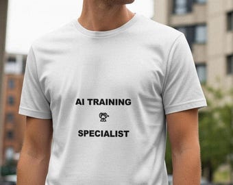 Camiseta de especialista en entrenamiento de IA / programador / camiseta de desarrollador de software / regalo para programador / ropa tecnológica