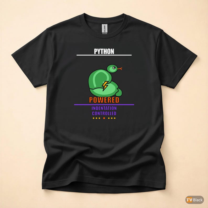 Camiseta con humor sobre programación para programadores/desarrolladores con Python imagen 3