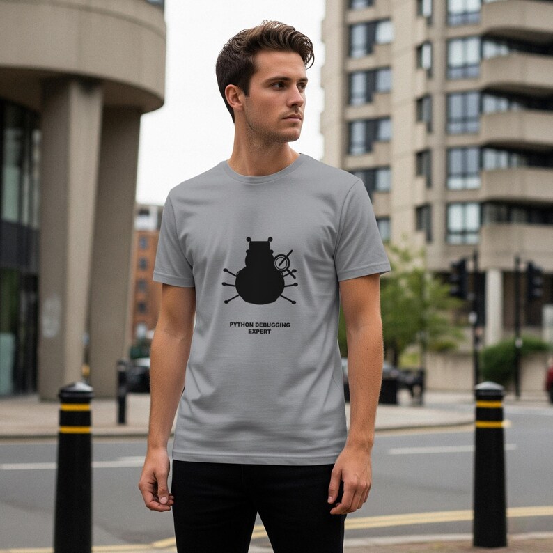 Python-Debugging-Experte / Programmierer-Shirt / Coding-T-Shirt / Entwicklergeschenk / Geek-Kleidung Bild 5