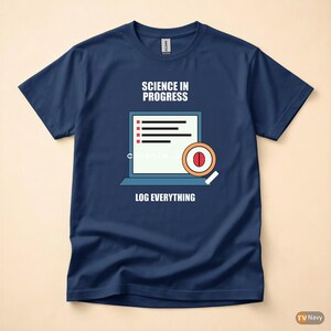 Console Log Everything / Web Developer / JavaScript Debugging / Programmer Humor Tee afbeelding 4