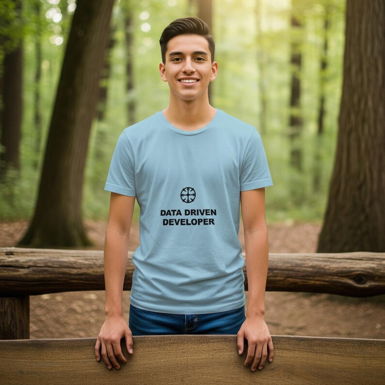 Développeur axé sur les données / T-shirt humoristique pour programmeur / Cadeau pour codeur / Cadeau pour ingénieur logiciel / T-shirt humoristique sur le codage image 9