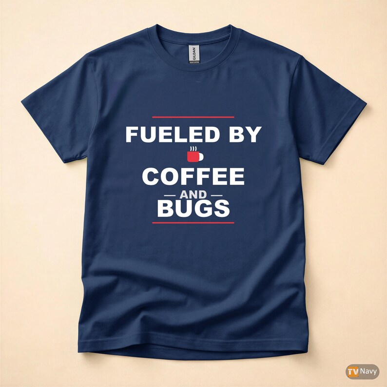 Propulsé par Python / T-shirt développeur / T-shirt humoristique sur le café pour programmeurs image 4