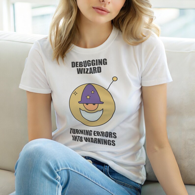T-shirt « Assistant Débogage » / T-shirt Programmeur / T-shirt Humour Développeur / Cadeau Codeur image 6