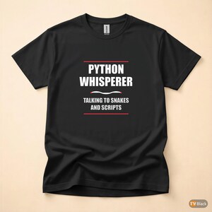 Camiseta de Python: Experto/Ingeniero de Software/Programador/Desarrollador imagen 3
