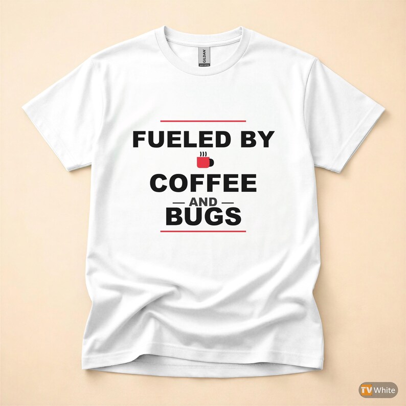Propulsé par Python / T-shirt développeur / T-shirt humoristique sur le café pour programmeurs image 7