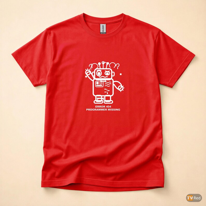 Error 404 Programmer Missing / Funny Error Code Shirt / 404 Programmer Tee / Web Developer Gift / HTTP Error Shirt image 5