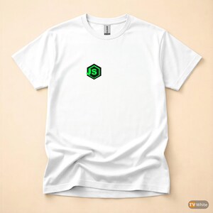 JavaScript Made Me Do It / Web Developer / Hacker Coder T-Shirt afbeelding 7