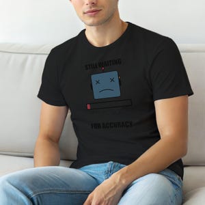 Camiseta com estampa de sobrevivente de treinamento de modelos / desenvolvedor de IA / humor em aprendizado de máquina / presente para programador