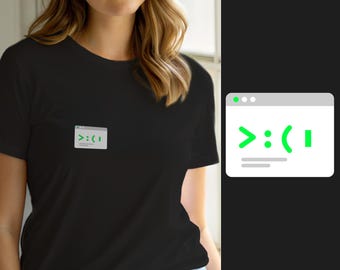 My Code Has Feelings / Programmer T-Shirt / Hacker Minimal Logo / Developer Coder Tee