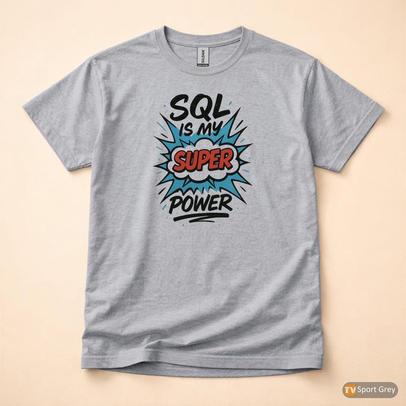 SQL Developer / Programmer T-Shirt / Coding Humor Tee image 8