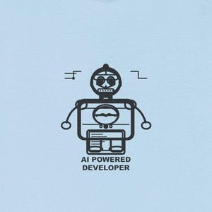 AI Powered Developer / Programmer Shirt / Coding Tee / Software Engineer Gift / Tech Apparel