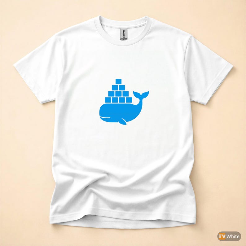 Docker-/Container-/DevOps-/Programmierer-/Entwickler-/Coder-T-Shirt Bild 7