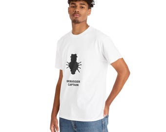 Debugger Captain / Programmer Shirt / Coding Gift / Developer Tee / Software Engineer