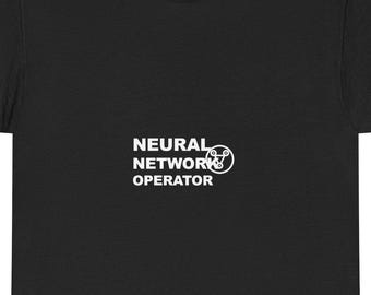 Camiseta de operador de redes neuronales / programador / camiseta de programación / regalo para desarrolladores / ingeniero de software