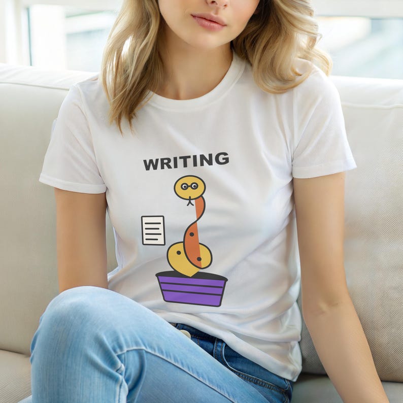 Python Developer / Snake Charmer Coder / Programming T-Shirt image 6