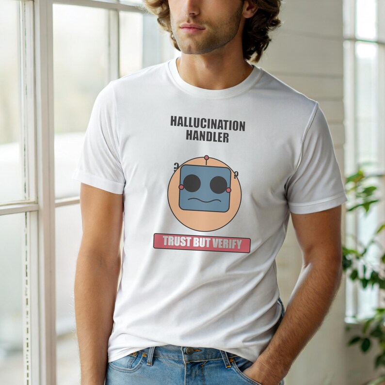 Hallucination Handler / AI Developer / Machine Learning / Programmer Tee image 6