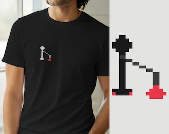 Git Pull Before Panic / Developer T-Shirt / Programmer Humor / Retro Tech Tee