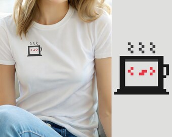 Life Runs On Code / Programmer T-Shirt / Developer Retro Tee / Coder Gift