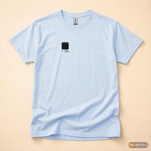 Stimmung für Query-Optimierer / SQL-Entwickler / Minimalistisches Hacker-Logo / T-Shirt für Datenbankprogrammierer Bild 9