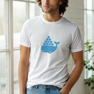 Docker-/Container-/DevOps-/Programmierer-/Entwickler-/Coder-T-Shirt Bild 6