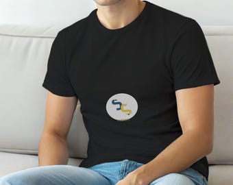 Insignia de texto compacta con tecnología Python