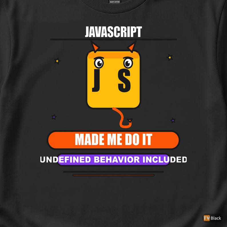 Camiseta "JavaScript Me Obrigou a Fazer Isso" / Desenvolvedor Web / Programador imagem 2