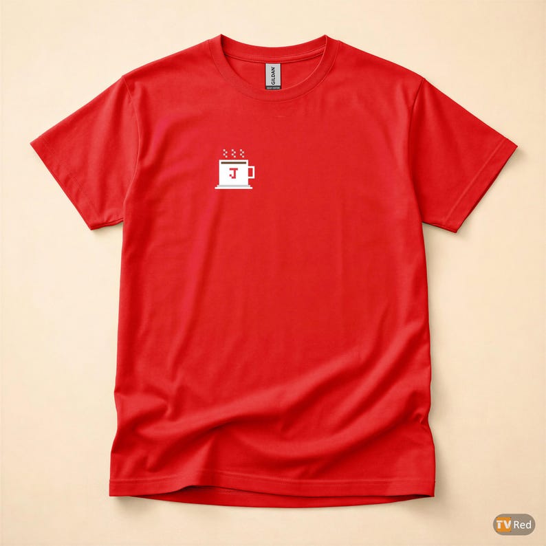 Java läuft auf Java / Programmiererhumor / Entwickler-Kaffee-T-Shirt / Retro-Symbol Bild 5