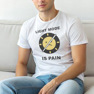 Dark Mode Lifestyle / Developer T-Shirt / Programmer Gift / Coder Apparel