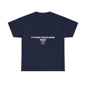 Python-utvecklare mode / programmerare skjorta / kodning t-shirt / mjukvaruingenjör gåva / nördkläder bild 14