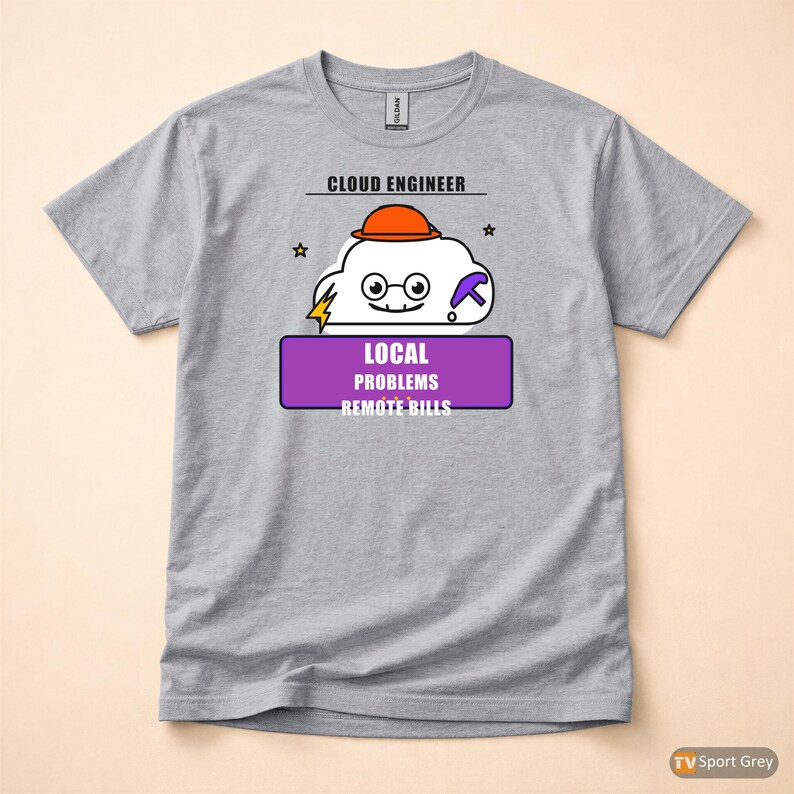 Cloud Engineer Cartoon / DevOps Developer / IT Humor T-Shirt image 8