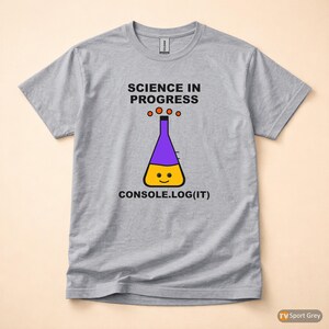 Console Log Everything / JavaScript Developer / Web Developer Programmer T-Shirt imagen 8