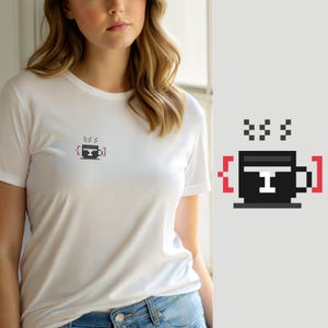 Coffee First Code Later / Developer T-Shirt / Programmer Gift / Retro Coding Tee