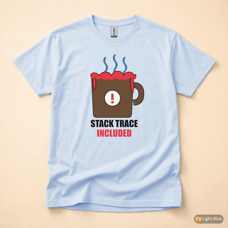 Coffee Overflow / Developer Debugging Humor / Programmer Coder Tee image 9