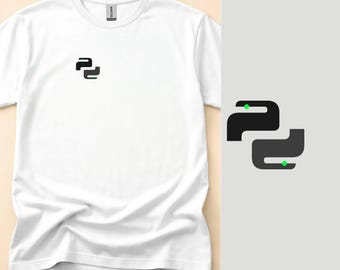 Python Developer / Minimal Hacker Logo / Programming Coder Tee