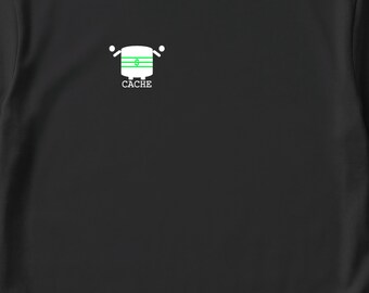 Cache Me Outside / Hacker Logo / Developer T-Shirt / Programmer Tee / Tech Humor